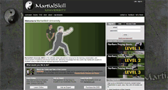 Desktop Screenshot of martialskilluniversity.com